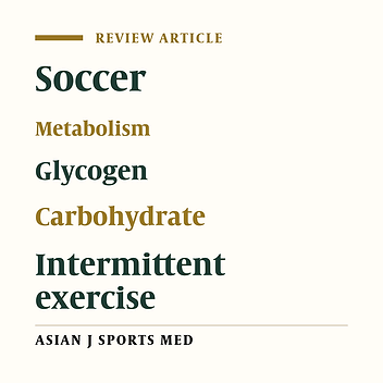 Metabolic Limitations of Performance and Fatigue in Football