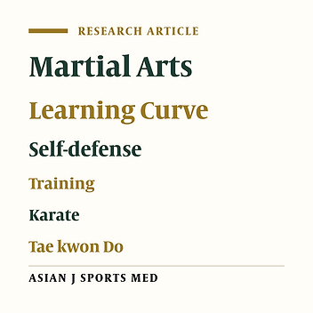 Martial Arts: Time Needed for Training