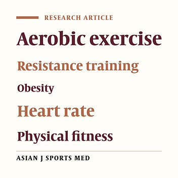 The Effects of Aerobic Versus Resistance Training on Cardiovascular Fitness in Obese Sedentary Females