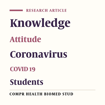 Survey of knowledge and attitude of students of Abadan University of Medical Sciences to "COVID - 19"