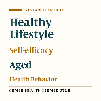 The association between health-promoting lifestyle profile and chronic diseases with self-efficacy in performing health behaviors among Iranian elderly: A cross-sectional study