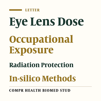 In-silico Methods for Estimating the Risk of Radiation-induced Cataracts in Nuclear Medicine Technicians