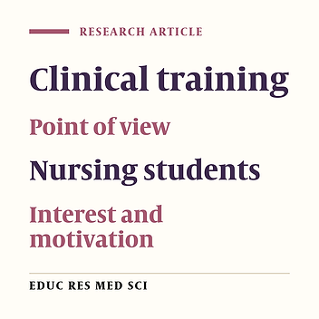 Clinical Education from the perspective of nursing students of North Khorasan University of Medical Sciences and the amount of interest and understanding of their field of study in academic year 2008-09