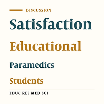 Student's Satisfaction of Educational Facilities and Services in Faculty of Paramedics at Kermanshah University of Medical Sciences in 2011-2012