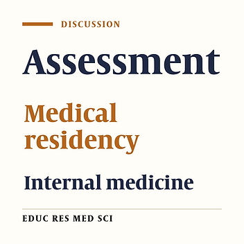 Quality Assessment of Internal Residents in Tehran University of Medical Sciences (Hemmat Campus) in 2010-2011