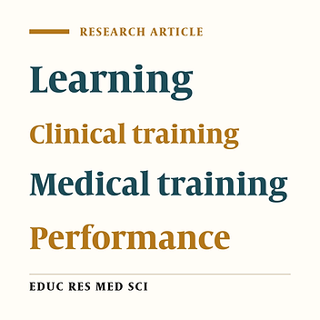 Medical Residents’ Viewpoints on Clinical Training Status of Shahid Sadoughi University of Medical Sciences