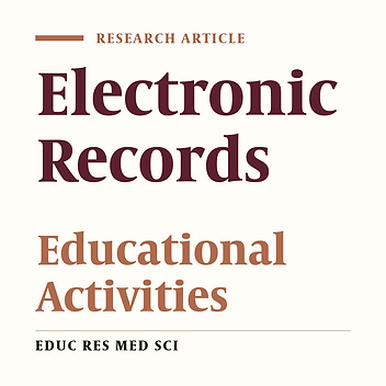 The Relationship between Implementing Electronic Educational Records and Faculty Involvement in Educational Activities in Kermanshah University of Medical Sciences