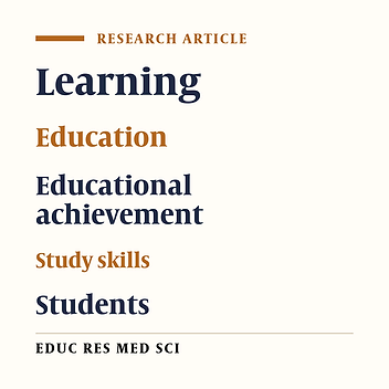 Study Habits and Associated Demographic Determinants among Students of Kermanshah University of Medical Sciences