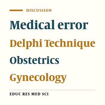 Designing an instructional guideline for common medical errors in gynecology and obstetrics