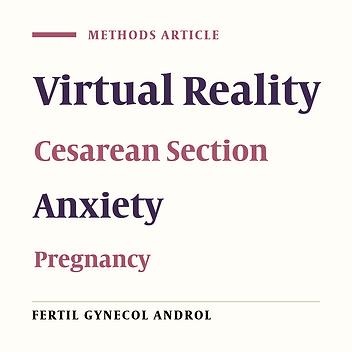 Effect of Virtual Reality Camera on Stress and Anxiety and Maternal and Neonatal Outcomes During Cesarean Section Under Spinal Anesthesia, the Protocol of a Randomized Clinical Trial Study