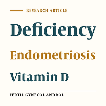 Comparison of Vitamin D Plasma Level in Women with or Without Endometriosis: A Case-Control Study