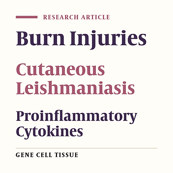 Comparison of Proinflammatory Gene Expression in Lesions Caused by either Burn Injuries or Cutaneous Leishmaniasis