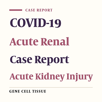 Acute Renal Failure in a Patient with Coronavirus: A Case Report of a Rarely-Seen Presentation