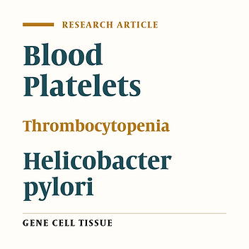 Eradication of Gastric Infection by Helicobacter pylori and Chronic Idiopathic Thrombocytopenic Purpura Situation