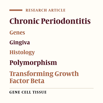 Association between TGF-Beta1 (-509) C/T Gene Polymorphism and Tissue Degradation Level In Chronic Periodontitis: A Stereological Study