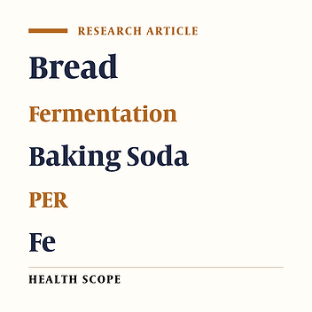 Soda Bread Making Process Decreases Protein Efficacy Ratio and Causes Debilitation of Hematological Parameters in Male Rats