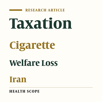 Using Compensating Variation to Measure the Costs of Taxing Cigarette in Iran