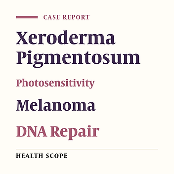 Xeroderma Pigmentosum in Children: Report of 4 Cases