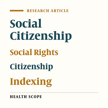 Construction and Validation of Social Citizenship Index