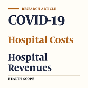 Changes in a Hospital’s Costs and Revenues Before and After COVID-19: A Case Study of an Iranian Hospital