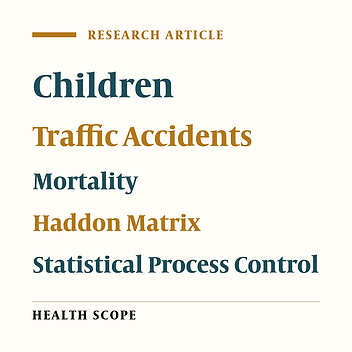 Factors Affecting Children’s Mortality Due to Traffic Accidents Using Haddon Model and Statistical Process Control in Ardabil Province, Iran