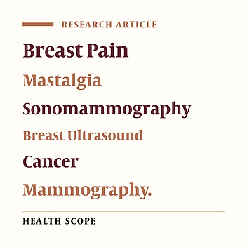 Cover image of the article: Concerns About Breast Pain: How Useful Is Imaging?