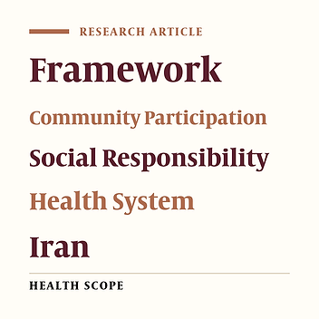Designing a Framework for Attracting Public Participation in the Iranian Health System: A Comparative and Mixed-Method Study