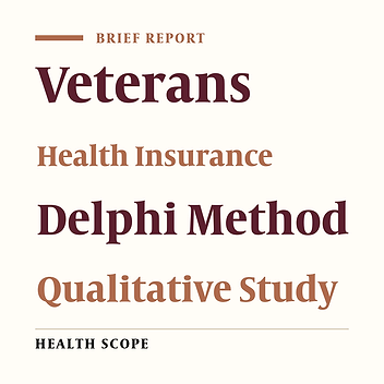 Disabled Iranian Veterans: Issues with Health Insurance Coverage and Policy