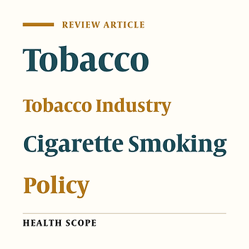 Cover image of the article: Comparative Study on Tobacco Control in India and the United Kingdom: Analysis of Executive Policies