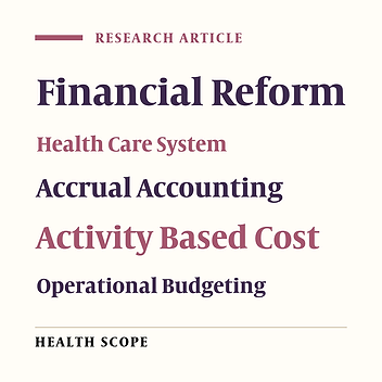 Necessary Requirements for Implementation of Financial Reform in the Iranian Health Sector