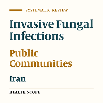 Analysis of Fungal Infections and Public Community Literature in Iran: A Systematic Review