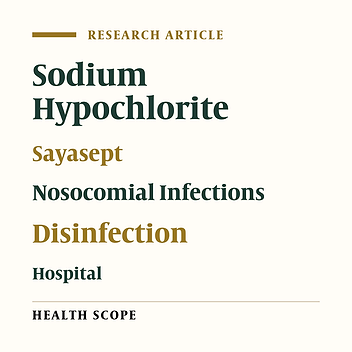 Evaluating the Effectiveness of Two Disinfection Processes on Bacteria Causing Nosocomial Infections in the Intensive Care Units of an Educational, Research, and Treatment Hospital in Semnan, Iran