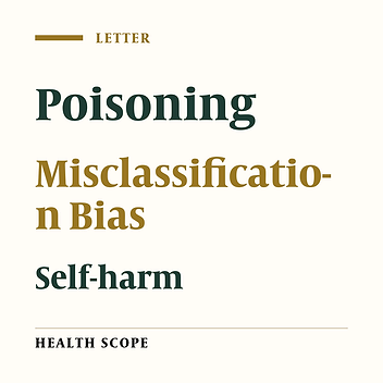 Misclassification Bias of Poisoning-Related Mortality in Iran