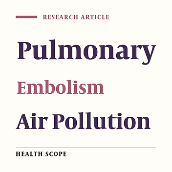 Relationship Between the Incidence of Pulmonary Embolism and the Quantitative Level of Air Pollution (NO2, SO2, CO, O3, and PM10) in Patients Referred to Mashhad Hospitals in 2019