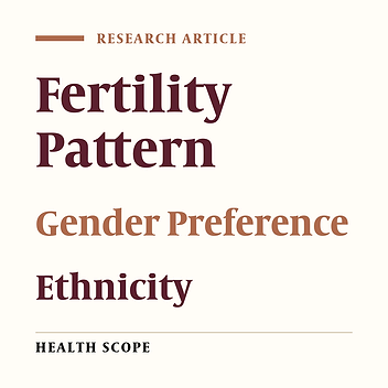 Determinants of Fertility Patterns in Zahedan, Southeast Iran, 2015