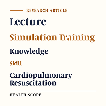 Comparing the Effect of Lecture-Based Training and Basic Life Support Training Package on Cardiopulmonary Resuscitation Knowledge and Skill of Teachers