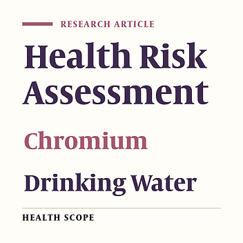Assessment of Human Health Risk from Chromium in Drinking Water in the Northeast of Iran Using the Monte Carlo Simulation