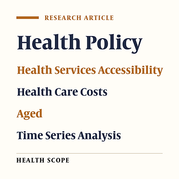 Examining the Impact of Health Transformation Plan Financing Policies on the Use of Common Healthcare Services by the Elderly: An Interrupted Time Series Analysis