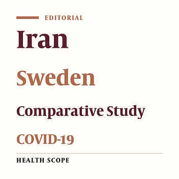 Cover image of the article: Coping with Covid-19 Among Academics: Comparative Insights from Iran, Sweden, and International Contexts