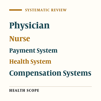 Physician and Nurse Compensation Systems: A Systematic Review with Policy Implications for the Iranian Healthcare Sector
