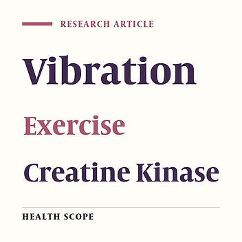 The Effect of Acute Vibration Training on Delayed Onset Muscle Soreness in Young Non-Athlete Women