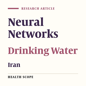 Artificial Neural Network (ANN) Approach for Predicting Cu Concentration in Drinking Water of Chahnimeh1 Reservoir in Sistan-Balochistan, Iran