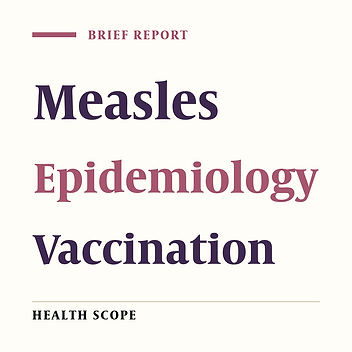 Measles Epidemiology in Sistan and Baluchistan Province During April 2006-March 2011