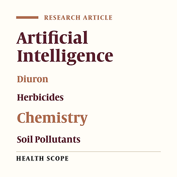 Predicting Soil Sorption Coefficients of an Environmental Pollutant Herbicide (Diuron) Using a Neural Network Model
