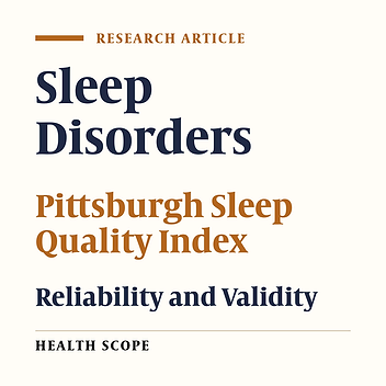 Psychometric Properties of the Persian Translation of Pittsburgh Sleep Quality Index