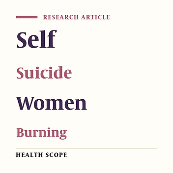 Self-Inflicted Burn Injuries in Kermanshah: A Public Health Problem