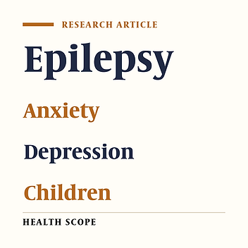 Prevalence of Anxiety, Stress and Depressive Symptoms Among Mothers of Children With Epilepsy