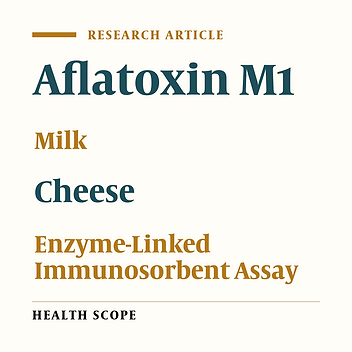 Detection of Aflatoxin M1 in Dairy Products Marketed in Iran