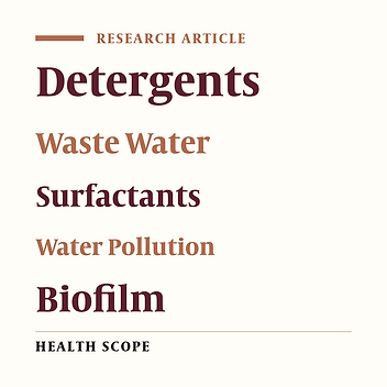 Removal of Sodium Dodecylbenzene Sulfonate by Moving Bed Biofilm Reactor, Using Synthetic Media