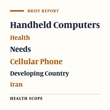 Perceived Benefits and Barriers of Handheld Computers in Clinical Practice